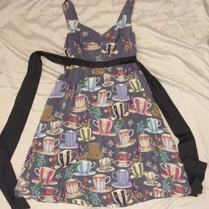 Anthropologie Floreat Teacup Dress